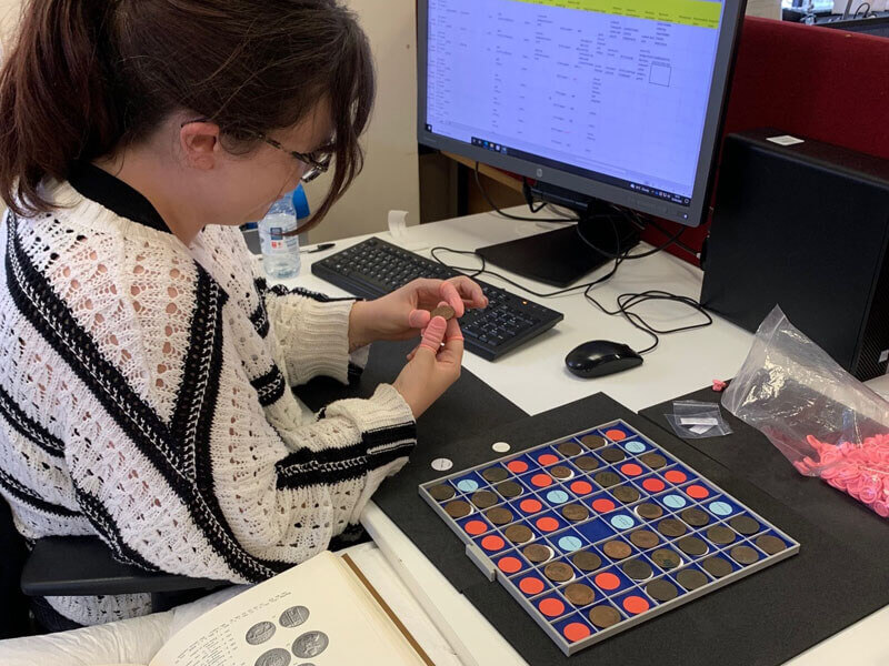 Kerry Love cataloguing tokens