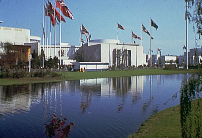 British Pavilion at the World's Fair in 1940