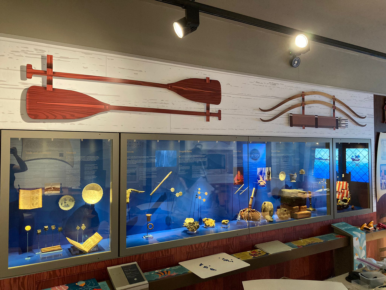 Coins and the Sea exhibition at the Royal Mint Experience