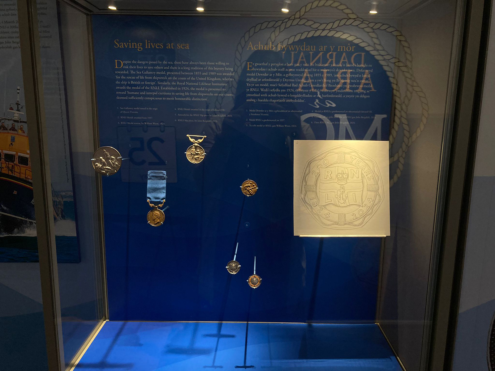 Coins and the Sea exhibition at the Royal Mint Experience