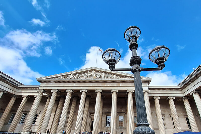 British Museum building, London